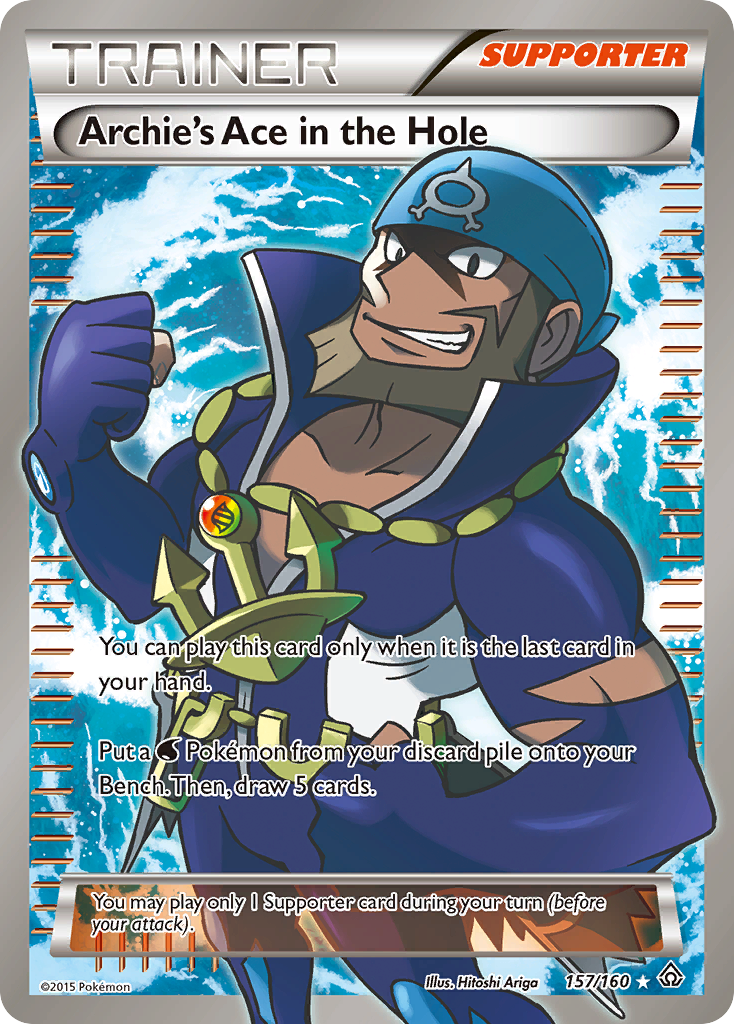 Archie's Ace in the Hole (157/160) [XY: Primal Clash] | Good Games Cannington
