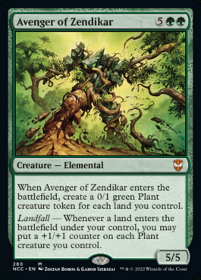 Avenger of Zendikar [Streets of New Capenna Commander] | Good Games Cannington