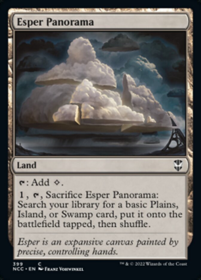 Esper Panorama [Streets of New Capenna Commander] | Good Games Cannington