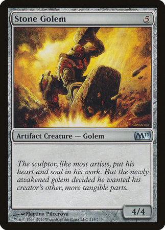 Stone Golem [Magic 2011] | Good Games Cannington