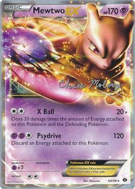 Mewtwo EX (54/99) (Eeltwo - Chase Moloney) [World Championships 2012] | Good Games Cannington
