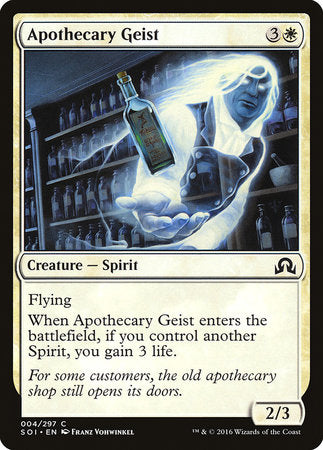 Apothecary Geist [Shadows over Innistrad] | Good Games Cannington