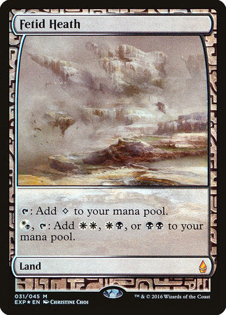 Fetid Heath [Zendikar Expeditions] | Good Games Cannington