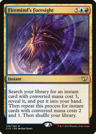 Firemind's Foresight [Commander 2015] | Good Games Cannington