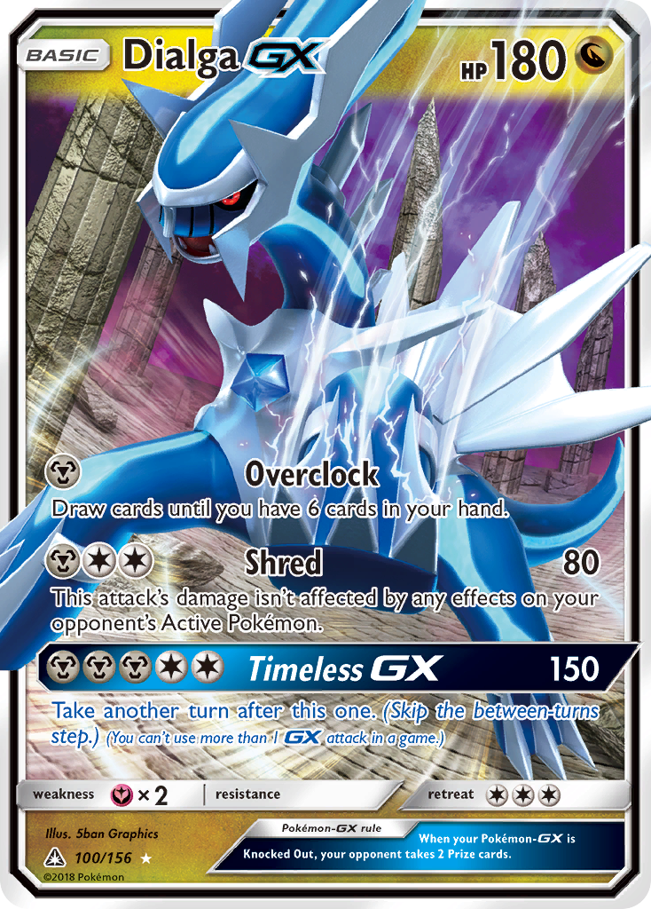 Dialga GX (100/156) [Sun & Moon: Ultra Prism] | Good Games Cannington