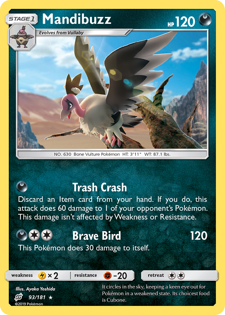 Mandibuzz (93/181) [Sun & Moon: Team Up] | Good Games Cannington