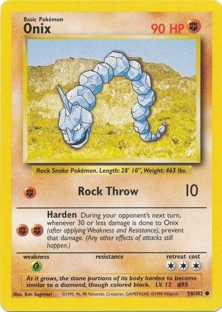 Onix (56/102) [Base Set Unlimited] | Good Games Cannington