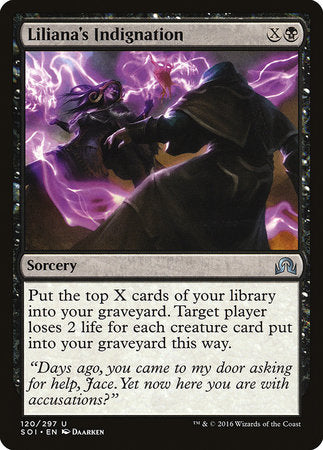 Liliana's Indignation [Shadows over Innistrad] | Good Games Cannington
