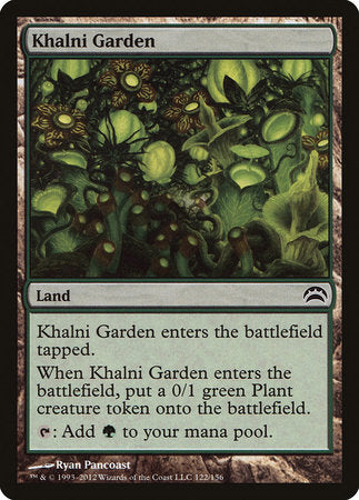 Khalni Garden [Planechase 2012] | Good Games Cannington