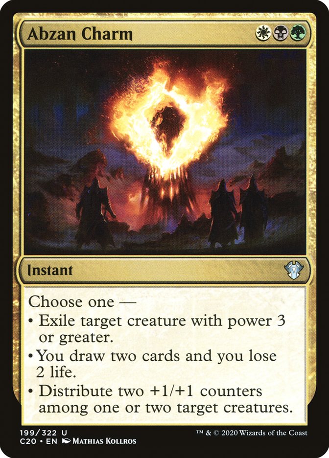 Abzan Charm [Commander 2020] | Good Games Cannington