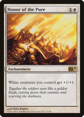 Honor of the Pure [Magic 2011] | Good Games Cannington