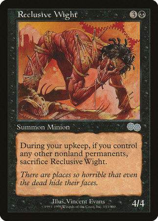 Reclusive Wight [Urza's Saga] | Good Games Cannington