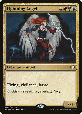 Lightning Angel [Duel Decks: Speed vs. Cunning] | Good Games Cannington