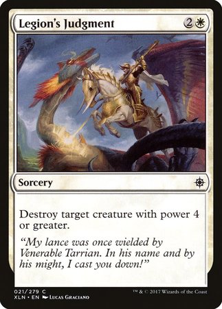 Legion's Judgment [Ixalan] | Good Games Cannington