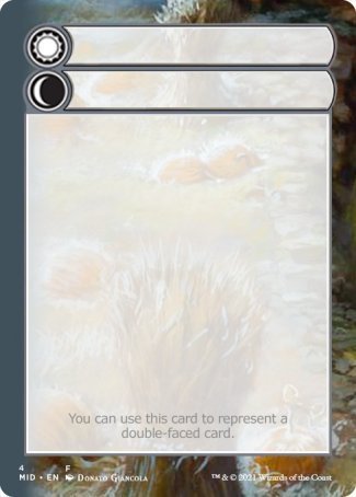 Helper Card (4/9) [Innistrad: Midnight Hunt Tokens] | Good Games Cannington