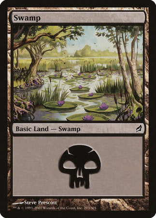 Swamp (293) [Lorwyn] | Good Games Cannington