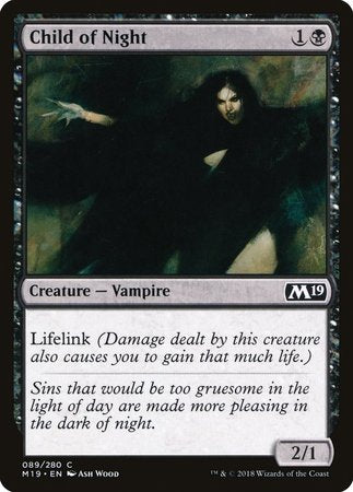 Child of Night [Core Set 2019] | Good Games Cannington