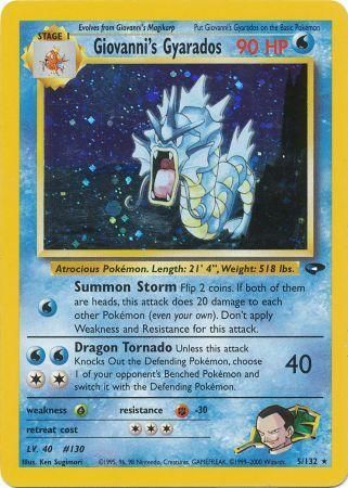Giovanni's Gyarados (5/132) [Gym Challenge Unlimited] | Good Games Cannington