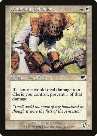 Daunting Defender [Onslaught] | Good Games Cannington