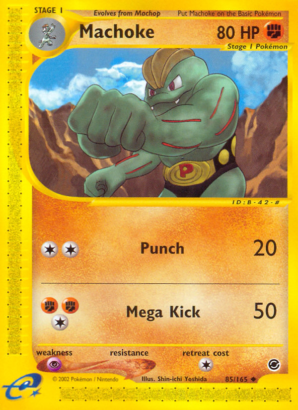 Machoke (85/165) [Expedition: Base Set] | Good Games Cannington