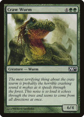 Craw Wurm [Magic 2010] | Good Games Cannington