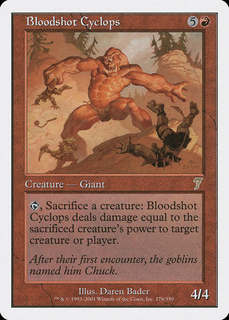 Bloodshot Cyclops [Seventh Edition] | Good Games Cannington