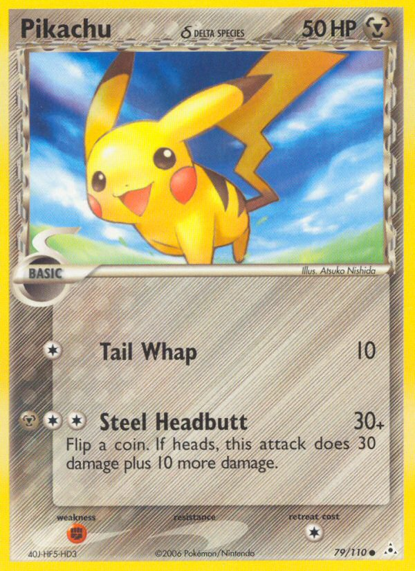 Pikachu (79/110) (Delta Species) [EX: Holon Phantoms] | Good Games Cannington