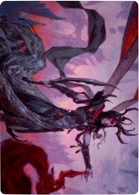 Drana, the Last Bloodchief Art Card [Zendikar Rising Art Series] | Good Games Cannington