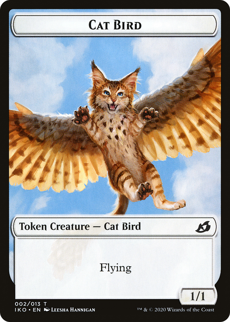 Cat Bird // Thopter Double-Sided Token [Starter Commander Decks] | Good Games Cannington