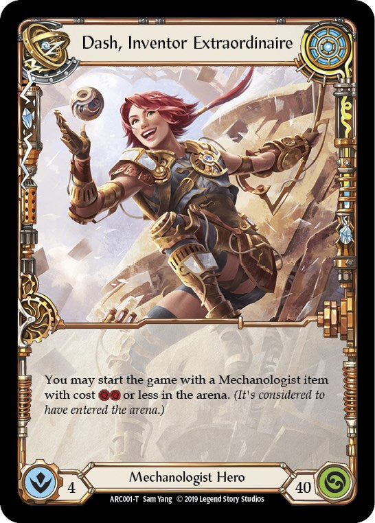 Azalea // Dash, Inventor Extraordinaire [ARC039 // ARC001] (Arcane Rising)  1st Edition Normal | Good Games Cannington