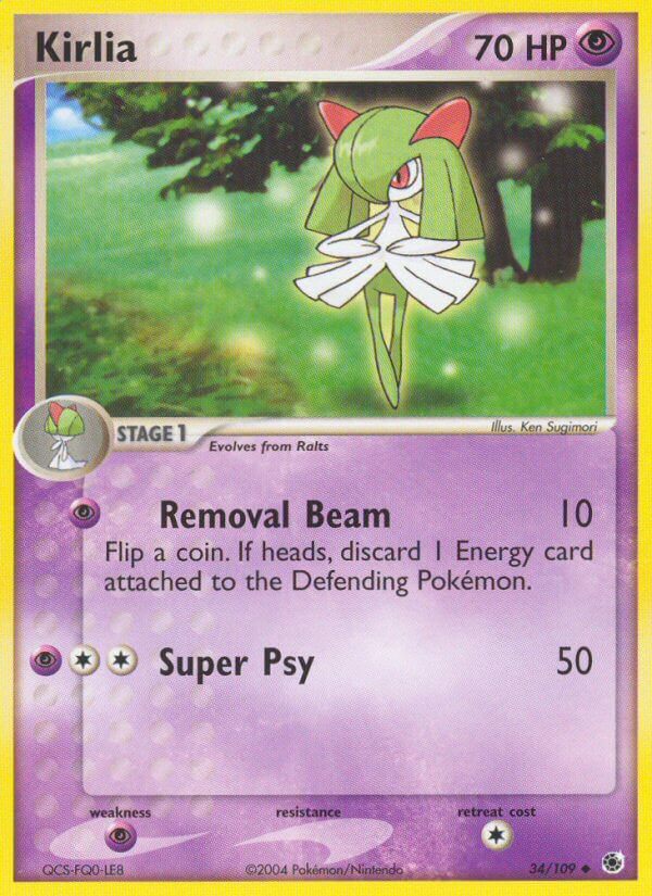 Kirlia (34/109) [EX: Battle Stadium] | Good Games Cannington