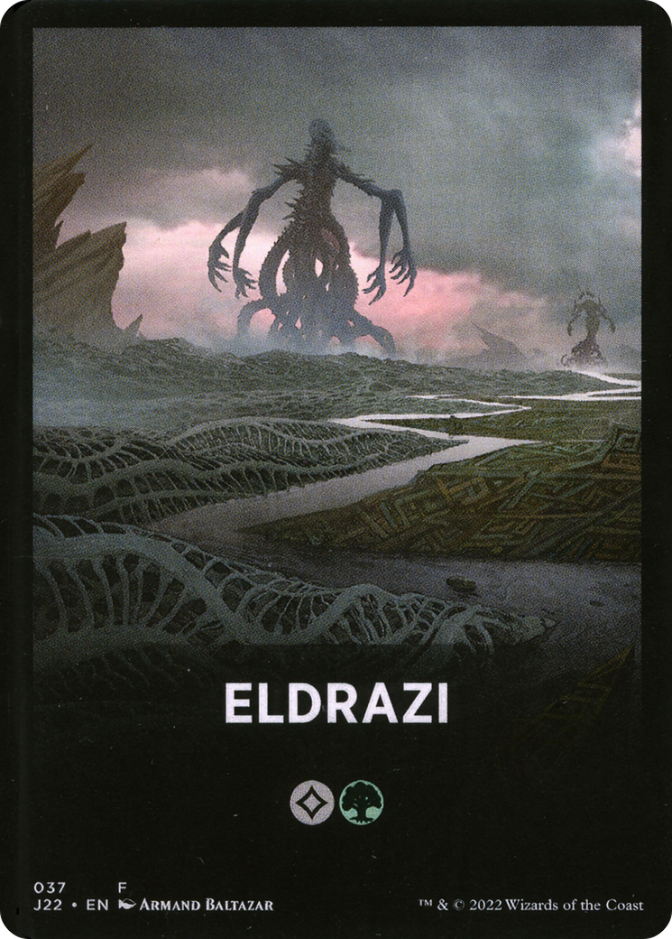 Eldrazi Theme Card [Jumpstart 2022 Front Cards] | Good Games Cannington