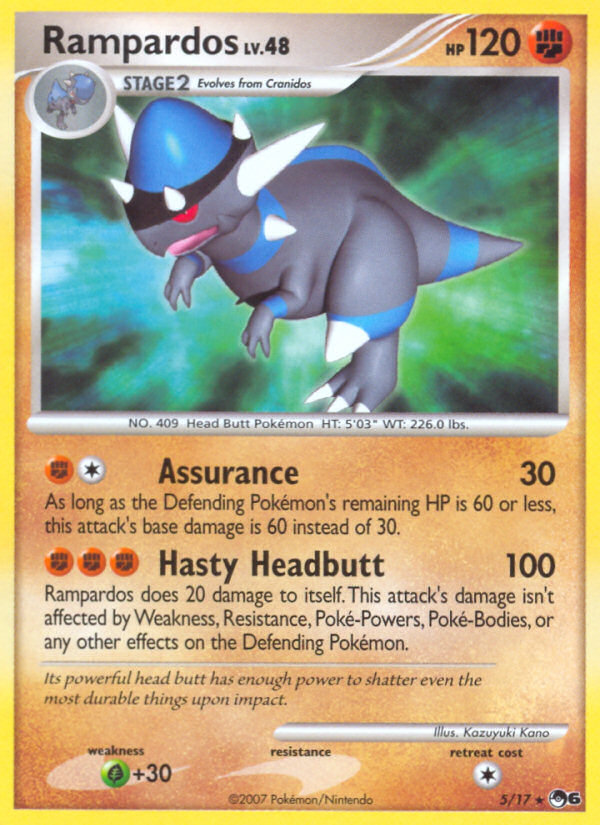 Rampardos (5/17) [POP Series 6] | Good Games Cannington