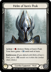Helm of Isen's Peak [U-WTR042] (Welcome to Rathe Unlimited)  Unlimited Normal | Good Games Cannington