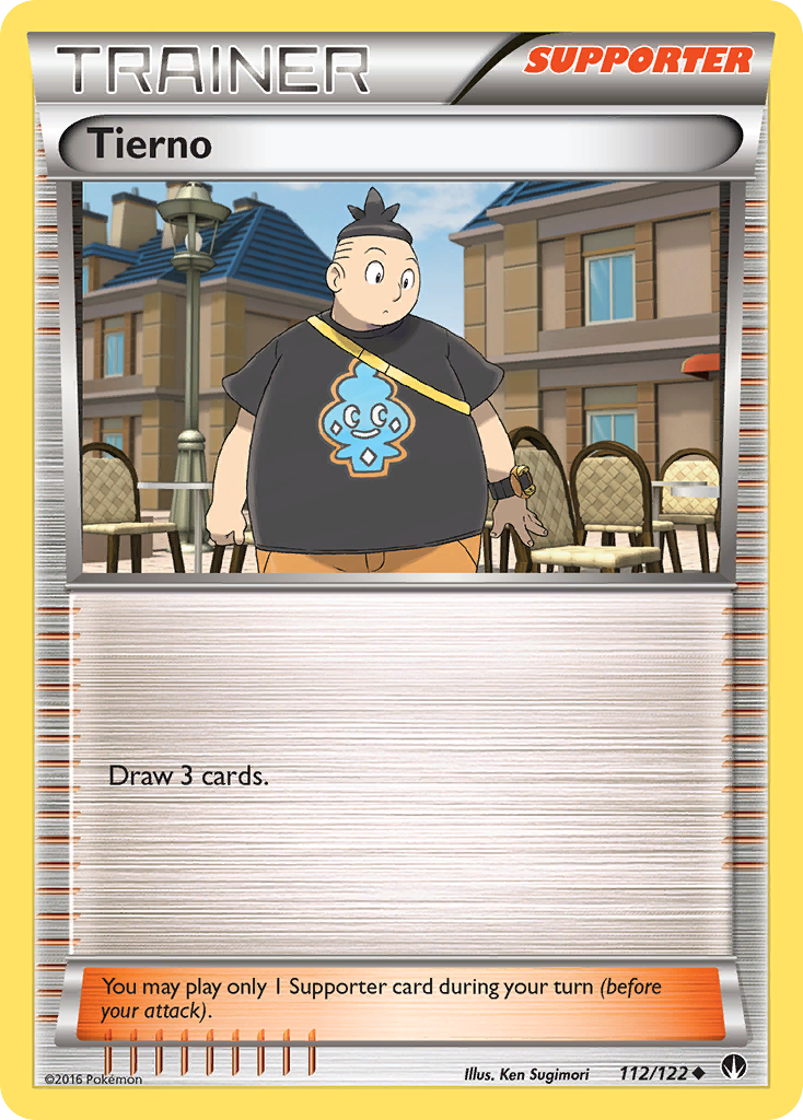 Tierno (112/122) [XY: BREAKpoint] | Good Games Cannington