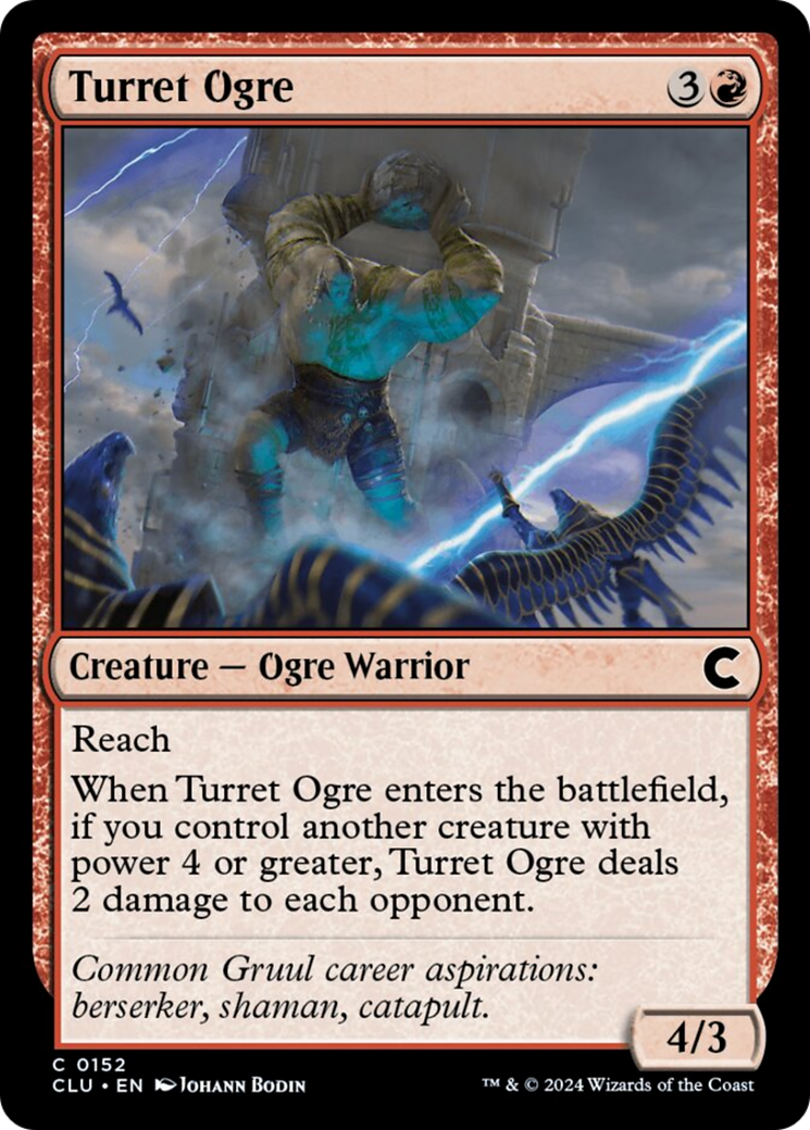 Turret Ogre [Ravnica: Clue Edition] | Good Games Cannington