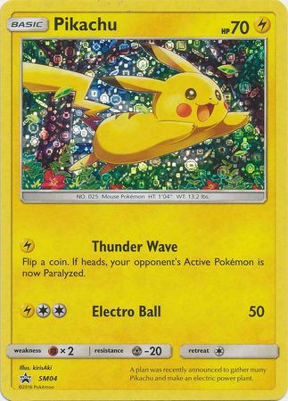 Pikachu (SM04) (General Mills Promo) [Sun & Moon: Black Star Promos] | Good Games Cannington