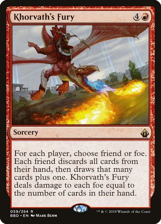 Khorvath's Fury [Battlebond] | Good Games Cannington