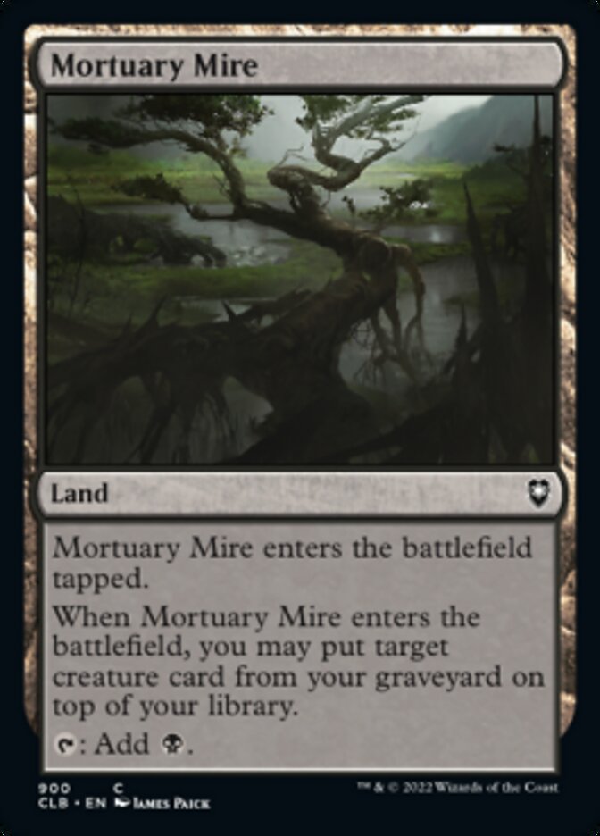 Mortuary Mire [Commander Legends: Battle for Baldur's Gate] | Good Games Cannington