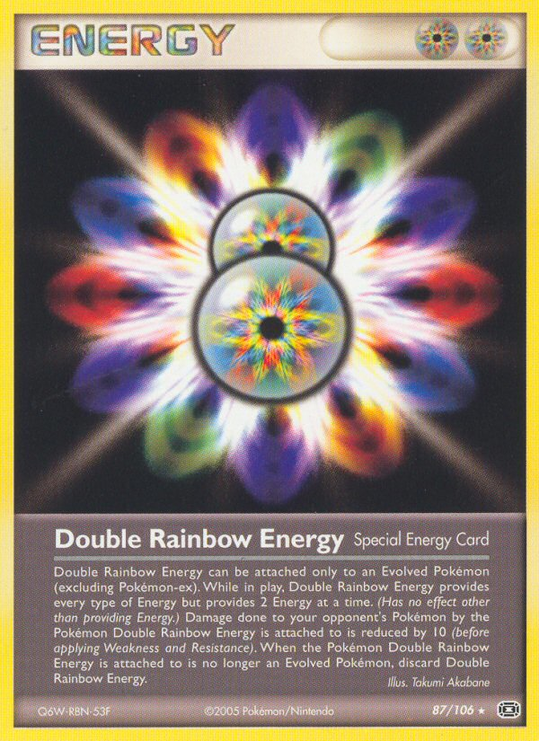 Double Rainbow Energy (87/106) [EX: Emerald] | Good Games Cannington