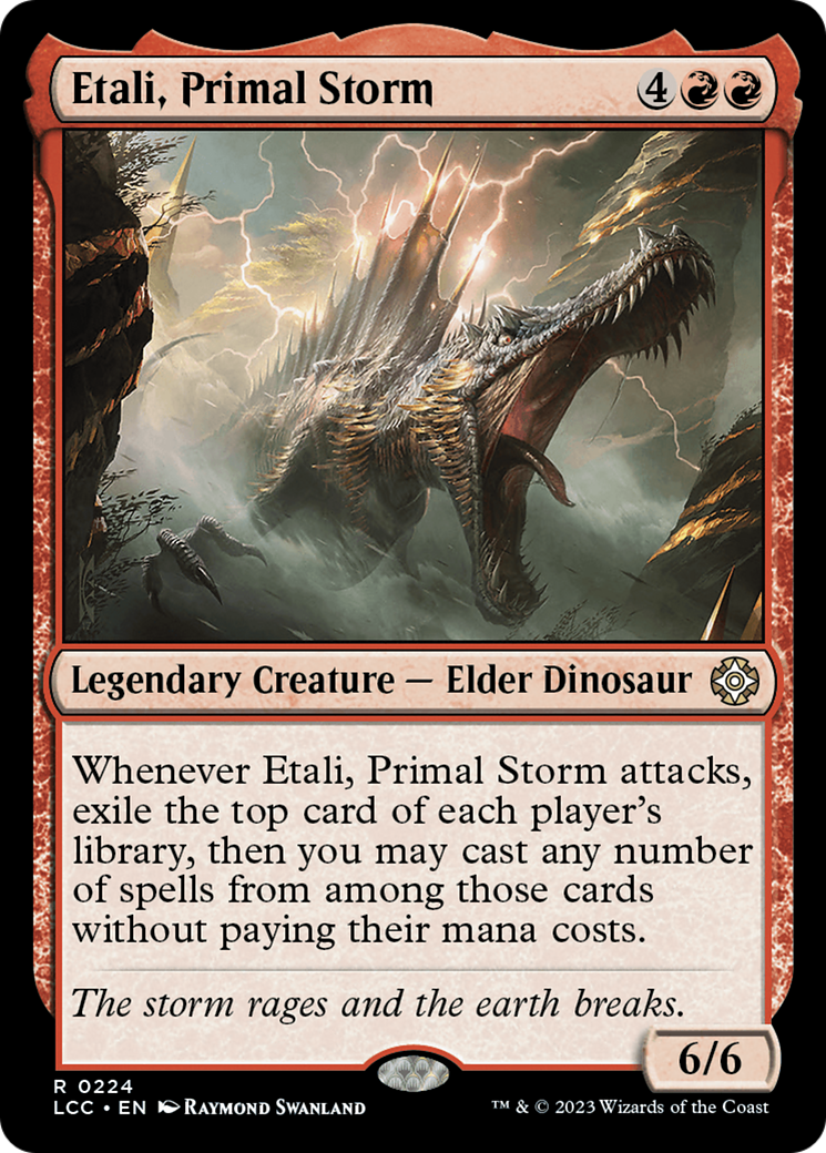 Etali, Primal Storm [The Lost Caverns of Ixalan Commander] | Good Games Cannington