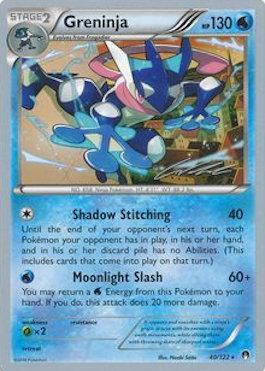Greninja (40/122) (Ninja Blitz - Cody Walinski) [World Championships 2016] | Good Games Cannington