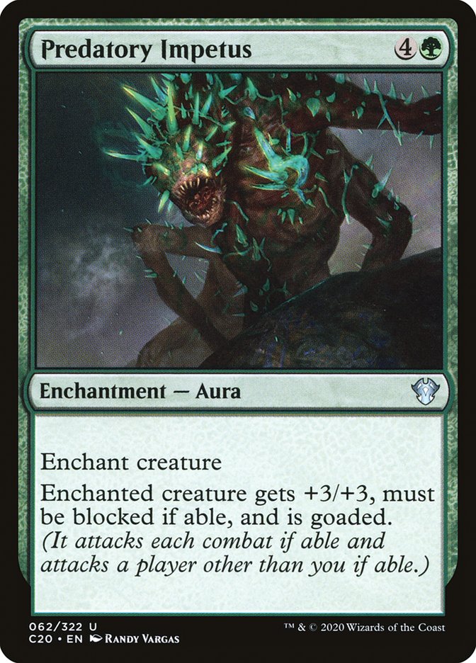 Predatory Impetus [Commander 2020] | Good Games Cannington