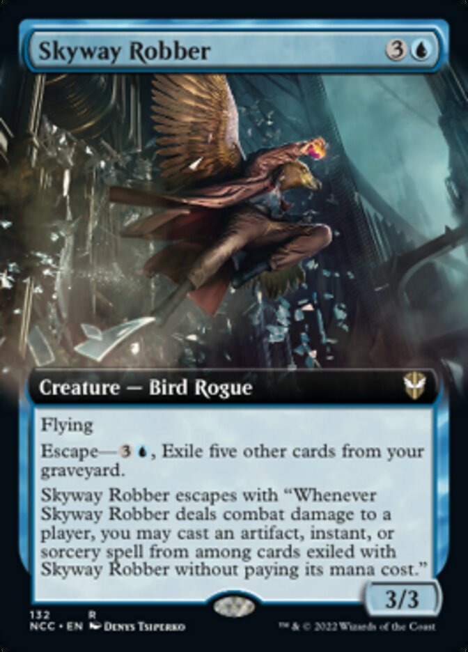 Skyway Robber (Extended Art) [Streets of New Capenna Commander] | Good Games Cannington