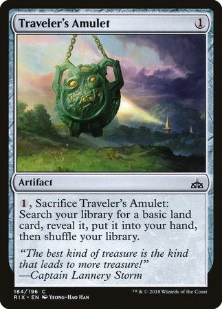 Traveler's Amulet [Rivals of Ixalan] | Good Games Cannington