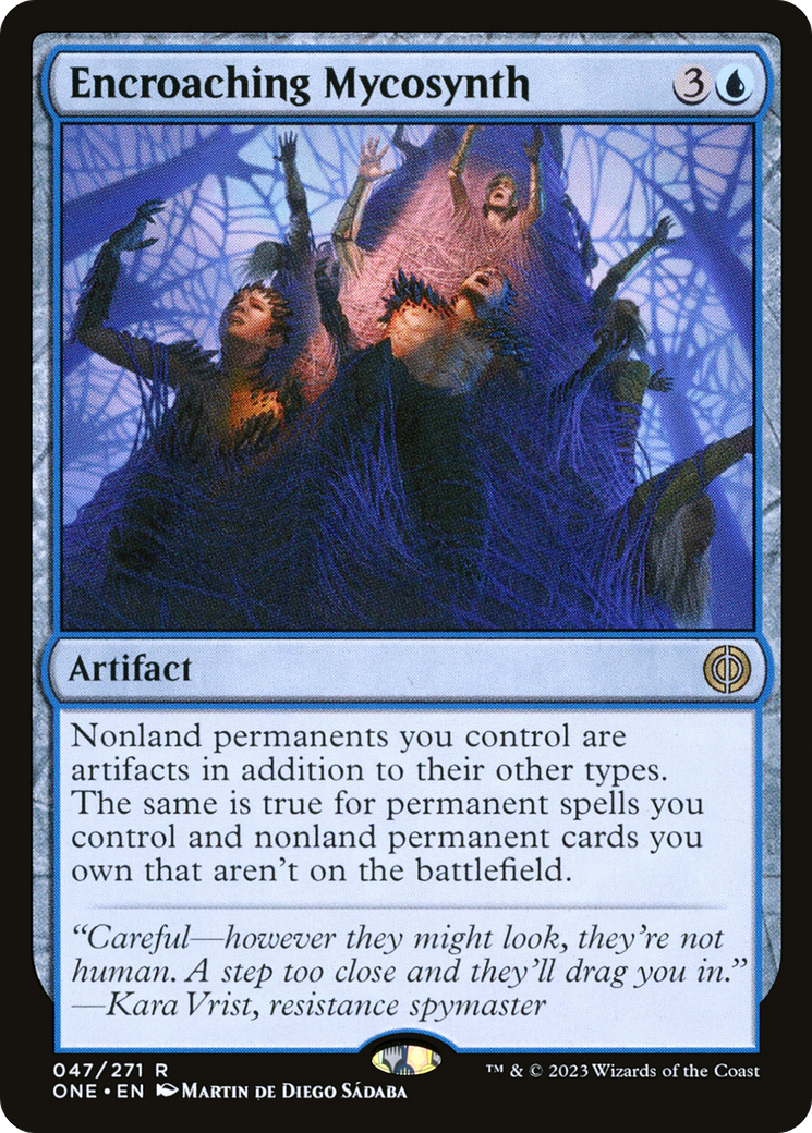 Encroaching Mycosynth [Phyrexia: All Will Be One] | Good Games Cannington