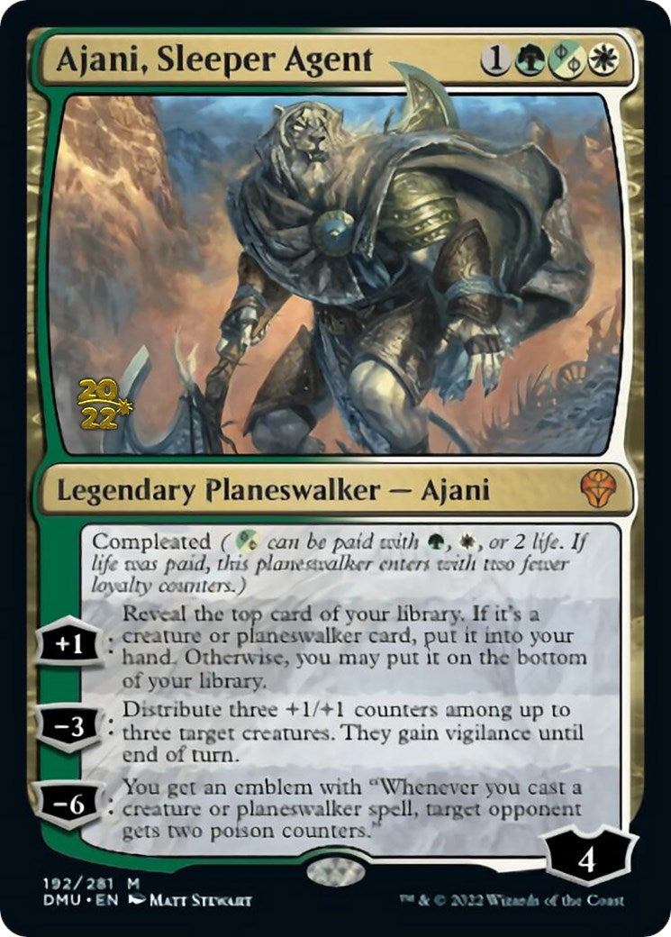 Ajani, Sleeper Agent [Dominaria United Prerelease Promos] | Good Games Cannington
