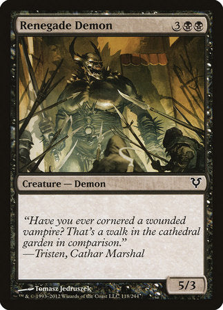Renegade Demon [Avacyn Restored] | Good Games Cannington
