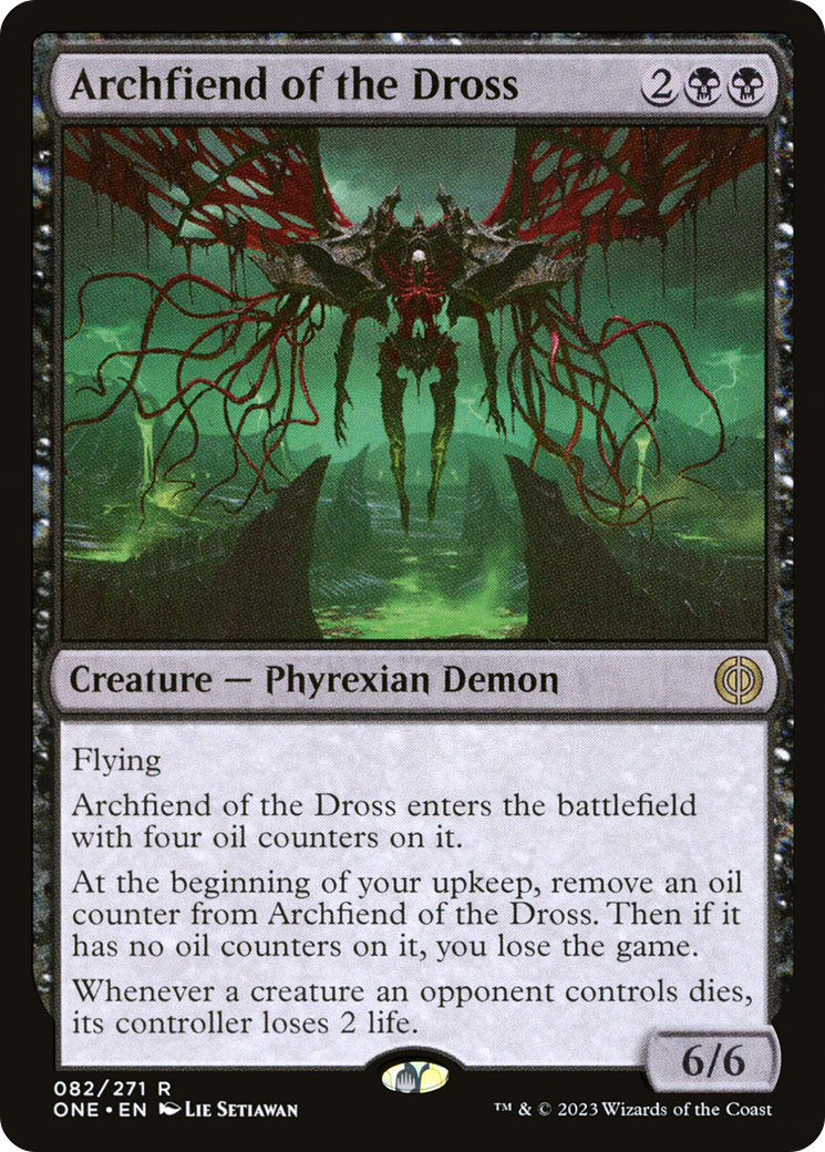 Archfiend of the Dross [Phyrexia: All Will Be One] | Good Games Cannington