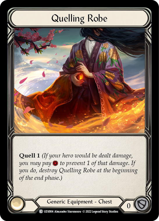 Quelling Robe [UZU004] (Outsiders Uzuri Blitz Deck) | Good Games Cannington